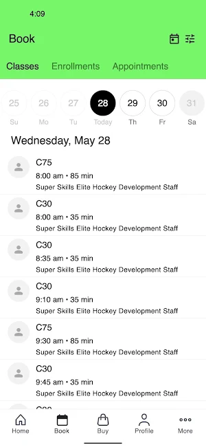 Super Skills Elite Hockey Screenshot 1