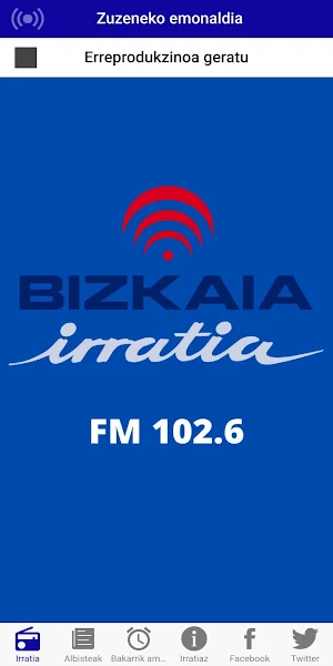 Bizkaia Irratia Screenshot 0