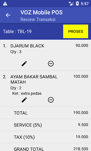 VOZ Mobile POS Screenshot 1