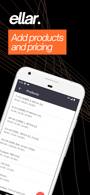 ellar: billing app for agency Screenshot 1