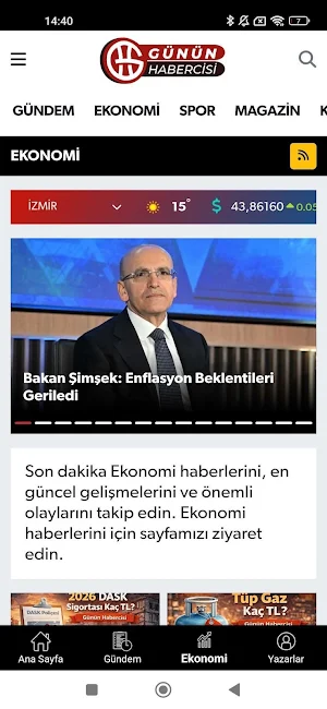 Günün Habercisi Screenshot 2