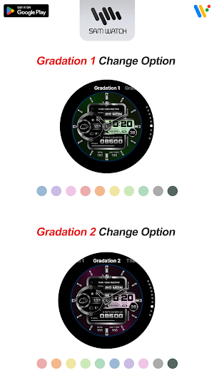 SamWatch AD Hybrid Metal Screenshot 3