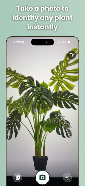Plant Identifier: AI Scan Screenshot 1