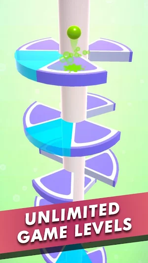 Helix Jump Fruit 3d Game 2023 Screenshot 1
