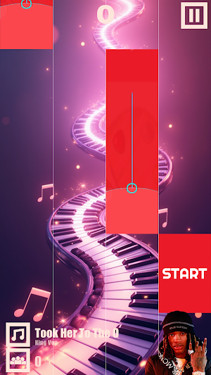 Piano Music King Von Game Screenshot 1