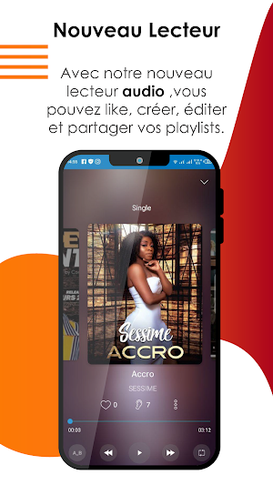 Colorfol : Streaming(Audio, Video)  Évents Screenshot 3