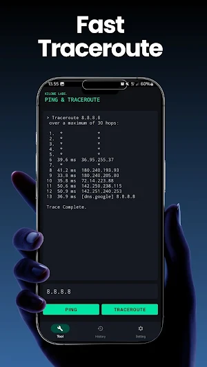 Ping & Traceroute - Network Screenshot 1