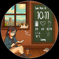 Anime Live Weather Watch Face