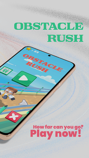 Obstacle Rush - Avoid & Run Screenshot 2