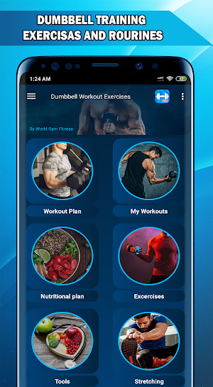 Dumbbell Training: Exercises and Weight Routines Screenshot 0