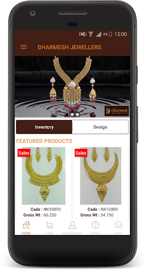 DHARMESH JEWELS Screenshot 0