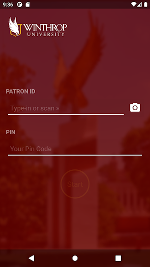 Dacus Library Self-Checkout Screenshot 1