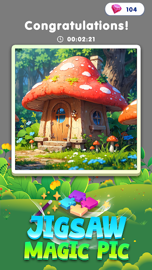 Jigsaw Magic Pic Screenshot 0