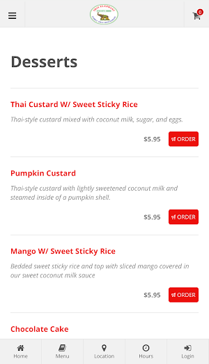 Thai Elephant Restaurant Screenshot 2