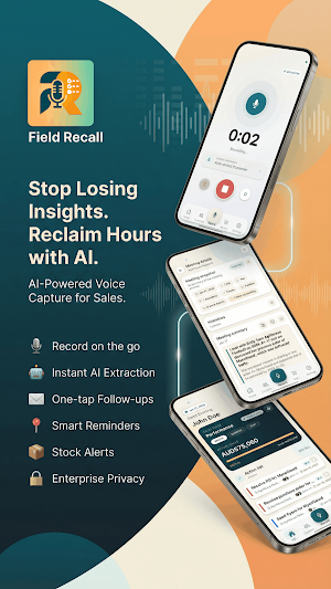 Field Recall–AI Sales Insights Screenshot 0