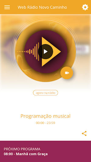 Web Radio Novo Caminho Screenshot 0