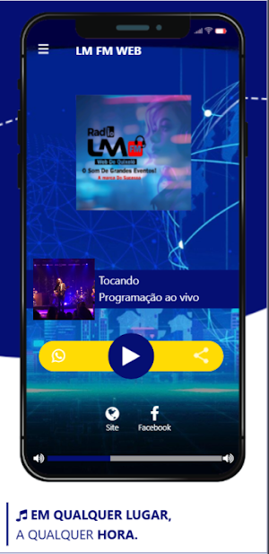 Radio Lm Fm Web Screenshot 1