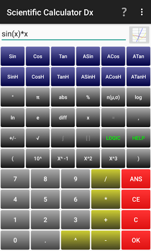 Scientific Calculator Dx(full) Screenshot 0