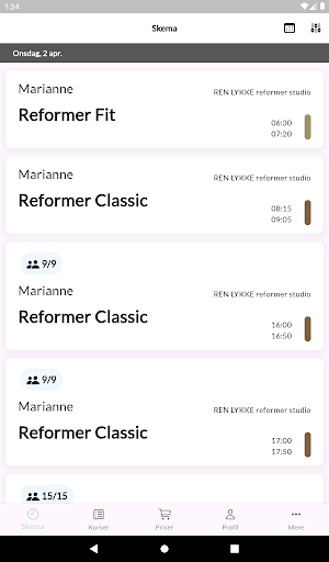 REN LYKKE reformer Screenshot 0