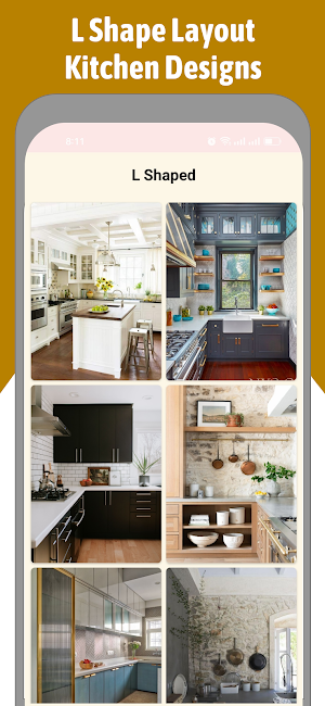 Modern Kitchen Design Ideas Screenshot 3