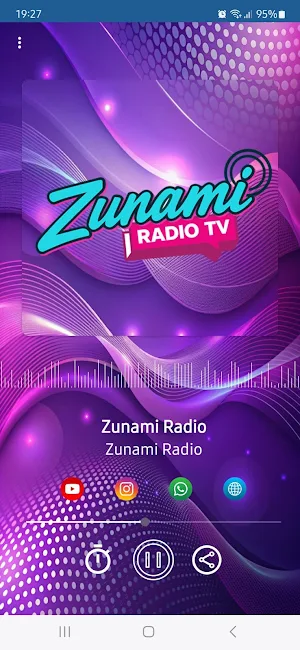 Zunami Radio TV Screenshot 1