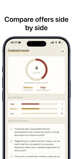 Contract Outlook Screenshot 3