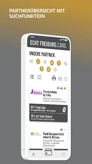 ECHT FREIBURG CARD & App Screenshot 2