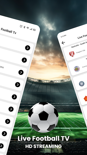 Live Football TV HD Streaming Screenshot 1