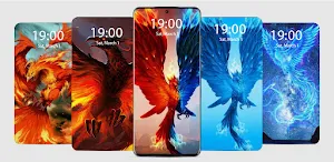 Phoenix Live Wallpaper Paralla Screenshot 0