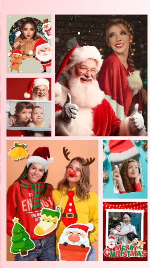 Santa me – christmas frames Screenshot 2