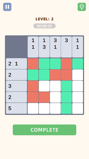 Happy Nonograms Puzzle Game Screenshot 1