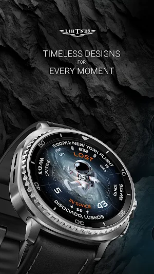 Space Watch Face 153 Screenshot 0