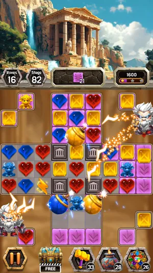 Jewel Legends Of Olympus Screenshot 1