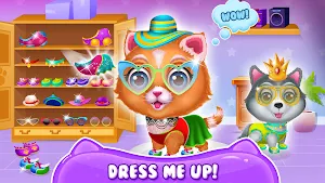 Kitty cat and puppy care Screenshot 2