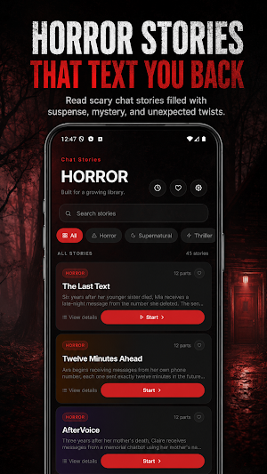 Horror Chat Stories Screenshot 1