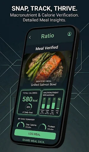 Ratio: Food & Calorie Tracker Screenshot 0