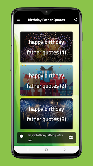 happy birthday father quotes Screenshot 0