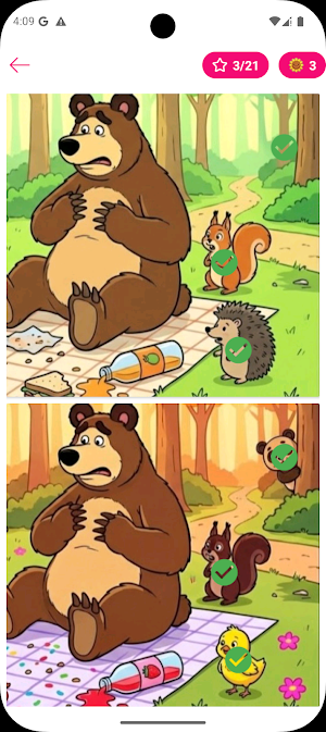 Kid and the Bear Offline Games Screenshot 0