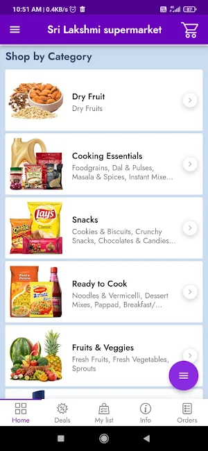 Sri Lakshmi Supermarket Screenshot 1