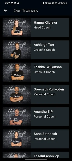 Madan CrossFit Screenshot 1