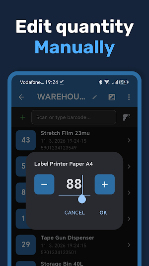 Stock Count: Barcode Counter Screenshot 3