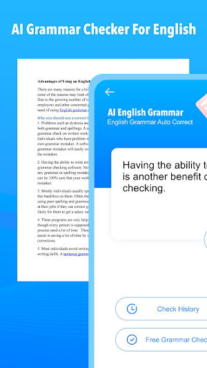 AI Grammar Checker for English - Correct Spelling Screenshot 3