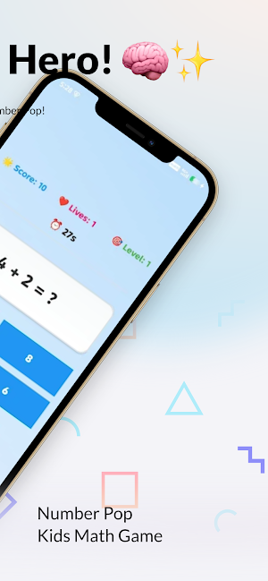 Number Pop – Kids Math Game Screenshot 1