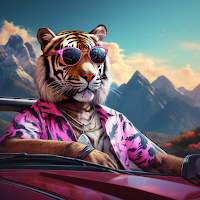 Colorful Road Car Game