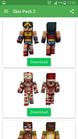 Skins Superhero for Minecraft Screenshot 3