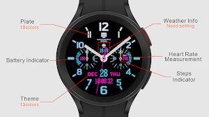 IWF Modern Pro III watch face Screenshot 1