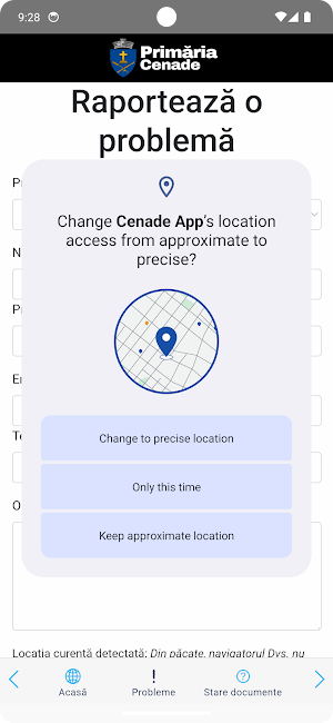 Cenade App Screenshot 2