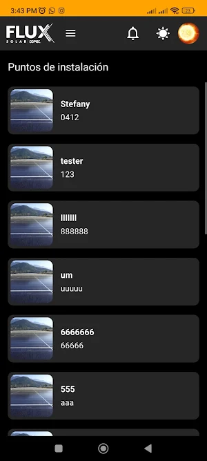 Copec Flux - Inspector Screenshot 2