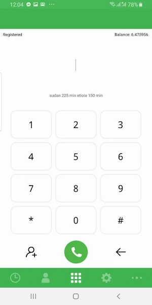 TeekTalk Dialer Screenshot 0