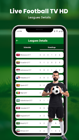 Live Football TV HD Streaming Screenshot 1